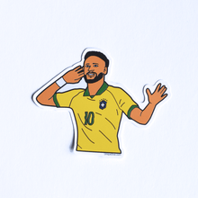 Load image into Gallery viewer, (Set of 5) Neymar Jr Brazil National Team Soft Enamel Pin