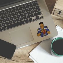 Load image into Gallery viewer, (SET OF 5 )Russell Wilson Seattle Seahawks Stickers