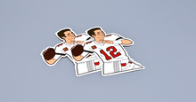 Load image into Gallery viewer, (Setof 5) Tom Brady Tampa Bay Buccaneers Keychain