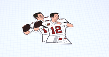 Load image into Gallery viewer, (Setof 5) Tom Brady Tampa Bay Buccaneers Keychain