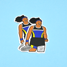 Load image into Gallery viewer, (SET OF 5 ) Naomi Osaka Tennis Stickers