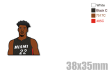 Load image into Gallery viewer, Jimmy Butler Miami Heats Nba Pin