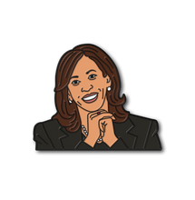 Load image into Gallery viewer, Kamala Harris I'm Speaking Soft Enamel Pin