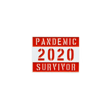 Load image into Gallery viewer, Canada Day Pandemic Survivor Enamel Pin