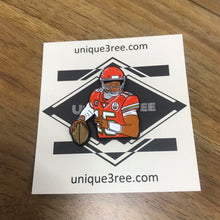 Load image into Gallery viewer, Patrick Mahomes  soft enamel pin