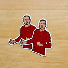 Load image into Gallery viewer, (Set of 5) Virgil Van Dijk Stickers