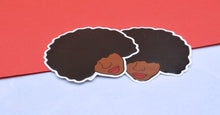 Load image into Gallery viewer, Curly Afro Stickers (Set of 5)