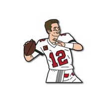 Load image into Gallery viewer, Tom Brady Tampa Bay Buccaneers Soft Enamel Pin
