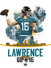 Load image into Gallery viewer, Trevor Lawrence Jacksonville Jaquars Poster