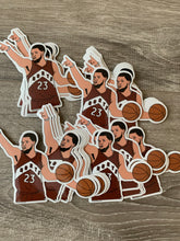 Load image into Gallery viewer, Fred VanVleet Toronto Raptors Stickers ( 5 pack)