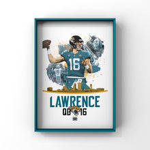 Load image into Gallery viewer, Trevor Lawrence Jacksonville Jaquars Poster