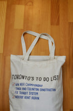 Load image into Gallery viewer, Toronto to do list  Tote bag 2019