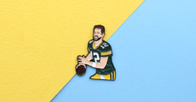 Load image into Gallery viewer, Aaron Rodgers Green Bay Packers Soft Enamel Pin
