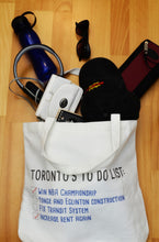 Load image into Gallery viewer, Toronto to do list  Tote bag 2019