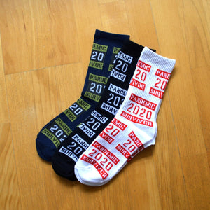 Pandemic Survivor 2020 Socks ( NAVY)