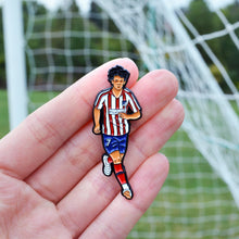 Load image into Gallery viewer, Joao Felix Soft Enamel Pin for Atletico Madrid Fans la Liga