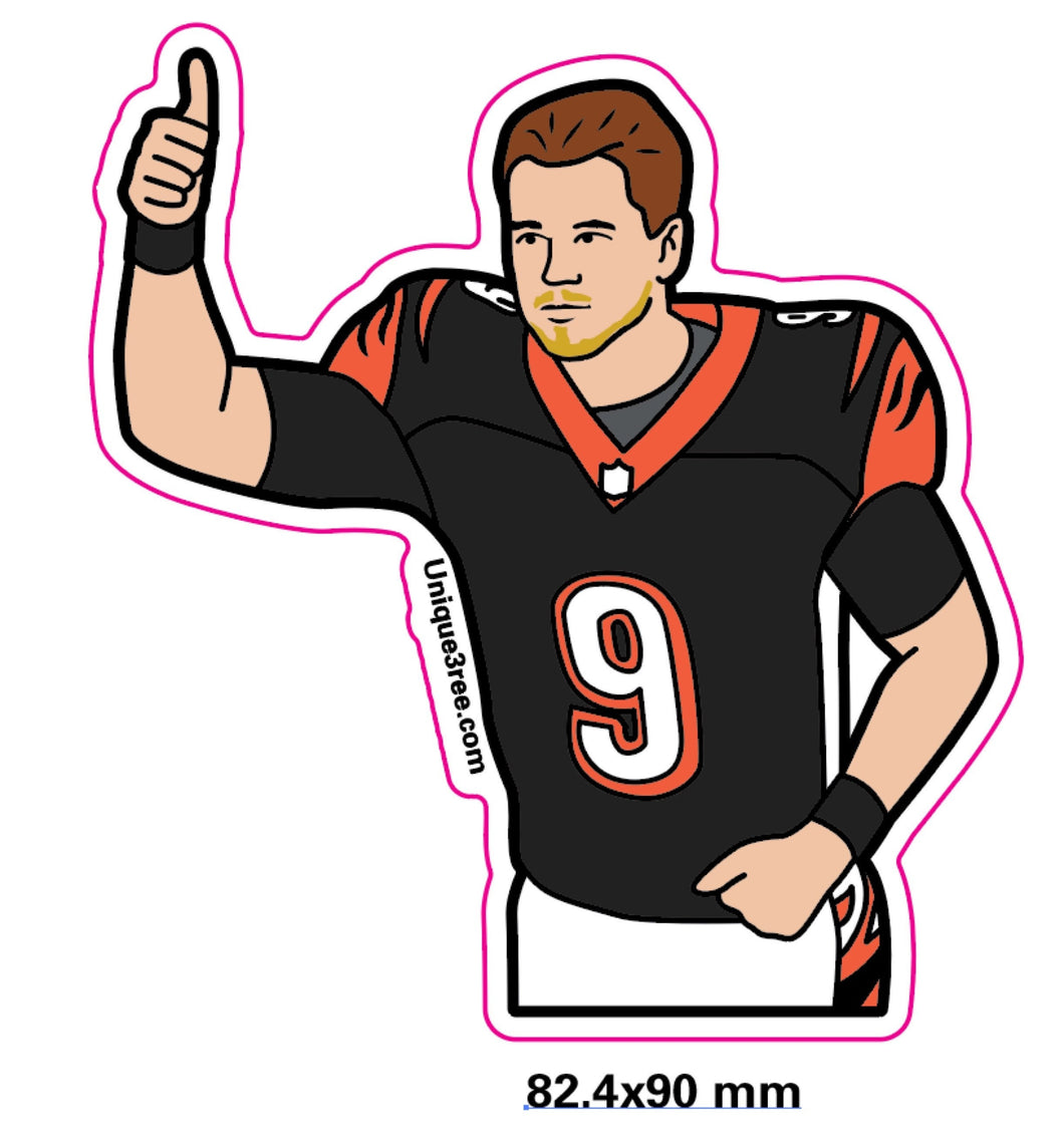 Joe Burrow Stickers Cincinnati Bengals, Joe Brr Stickers ( Buy 3 get 1 free)