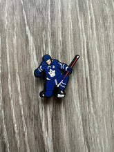 Load image into Gallery viewer, Auston Matthews clog charm and enamel pins Toronto maple leafs perfect stocking stuffer (Buy 5 get 1 free)