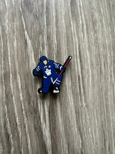 Load image into Gallery viewer, Auston Matthews clog charm and enamel pins Toronto maple leafs perfect stocking stuffer (Buy 5 get 1 free)