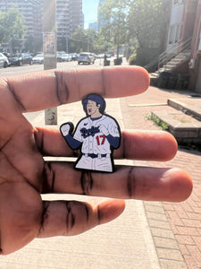 Shohei Ohtani clog charm.