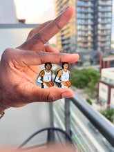 Load image into Gallery viewer, Victor Wembanyama enamel pin and clog charm