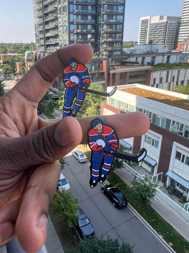 Connor McDavid clog charm and enamel pin