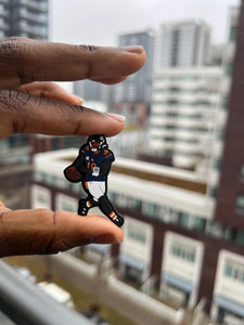 Caleb Williams clog charm enamel pins Chicago Bears collectables perfect stocking stuffer for Christmas