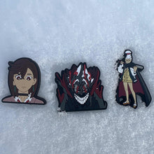 Load image into Gallery viewer, DanDadan characters clog charms
Okarun, Momo Ayase, Seiko Ayase