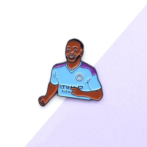Raheem Sterling Manchester City FC Soft Enamel Pin