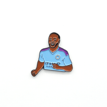 Load image into Gallery viewer, Raheem Sterling Manchester City FC Soft Enamel Pin