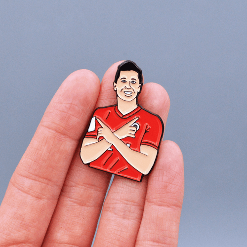 Robert Lewandowski Bayern Munich Soft Enamel Pin