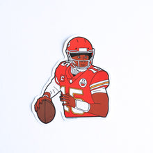 Load image into Gallery viewer, ( Set of 5 ) Patrick Mahomes  Kansas City Chiefs Stickers
