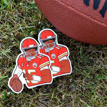 Load image into Gallery viewer, ( Set of 5 ) Patrick Mahomes  Kansas City Chiefs Stickers