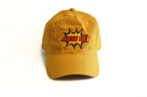 Nyeah Eh Dad Hats ( Mustard) by Unique3ree