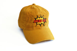 Nyeah Eh Dad Hats ( Mustard) by Unique3ree