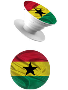 Ghana Flag Phone Socket Holder