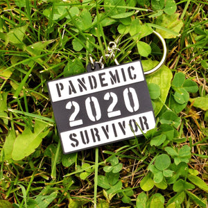 Pandemic Survivor Keychain ( 3 colours )