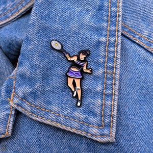 Bianca Andreescu tennis enamel pin