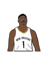 Load image into Gallery viewer, Zion Williamson New Orleans Soft enamel pin