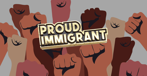 Proud Immigrant Soft Enamel Pin