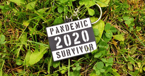 Pandemic Survivor Keychain ( 3 colours )