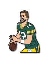 Load image into Gallery viewer, Aaron Rodgers Green Bay Packers Soft Enamel Pin