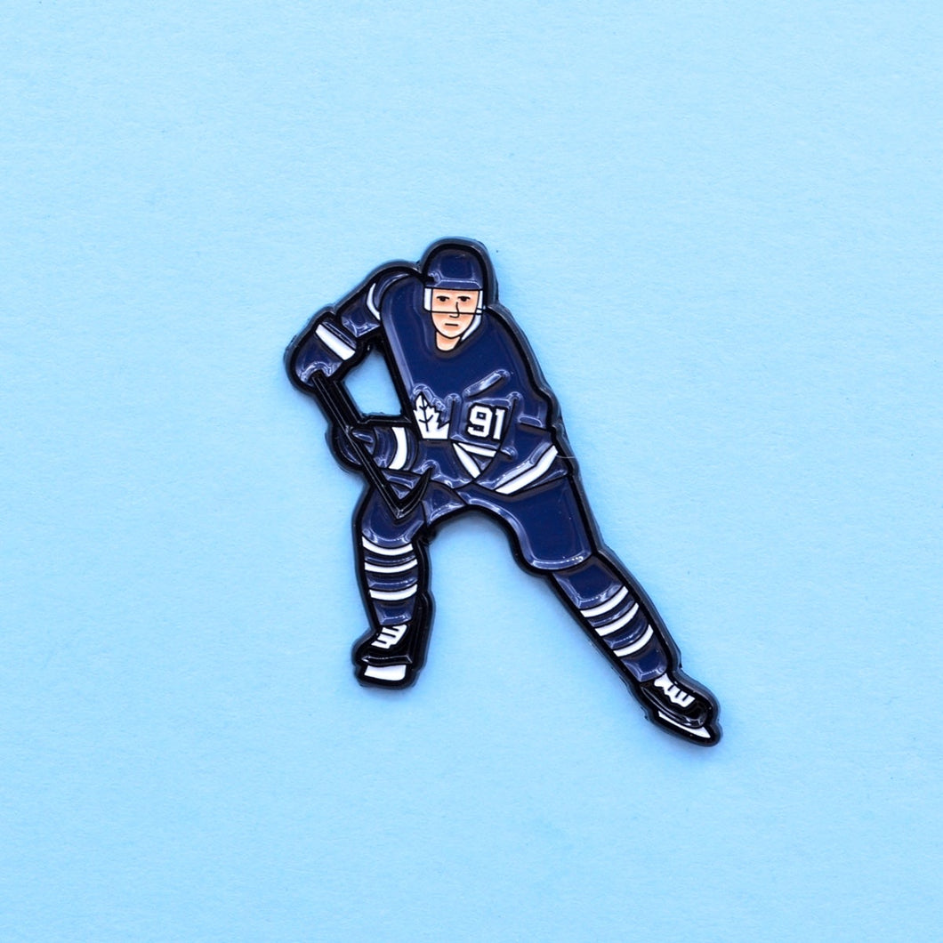 John Tavares Toronto Maple Leafs enamel pin