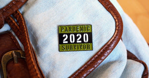 Pandemic Survivor pin (Green)