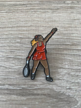 Load image into Gallery viewer, Serena Williams Tennis soft enamel pin