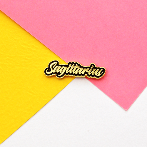 Sagittarius Zodiac enamel pin