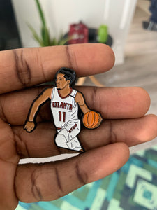 Ice Trae Young Soft Enamel Pin