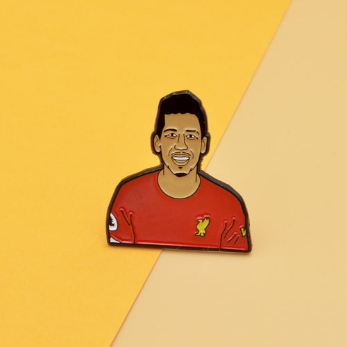 Roberto Firmino Soft Enamel Pin