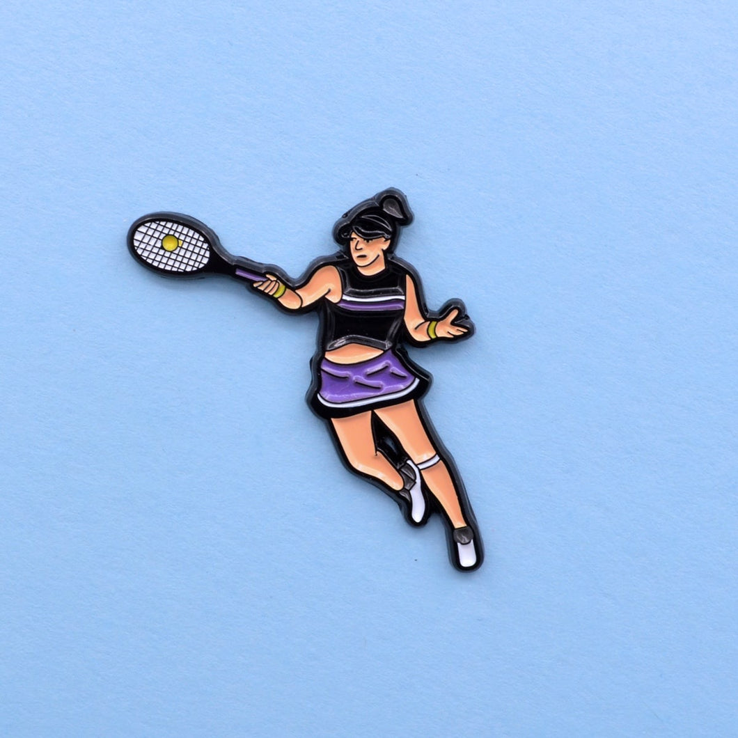 Bianca Andreescu tennis enamel pin