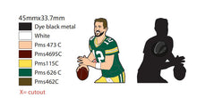 Load image into Gallery viewer, Aaron Rodgers Green Bay Packers Soft Enamel Pin